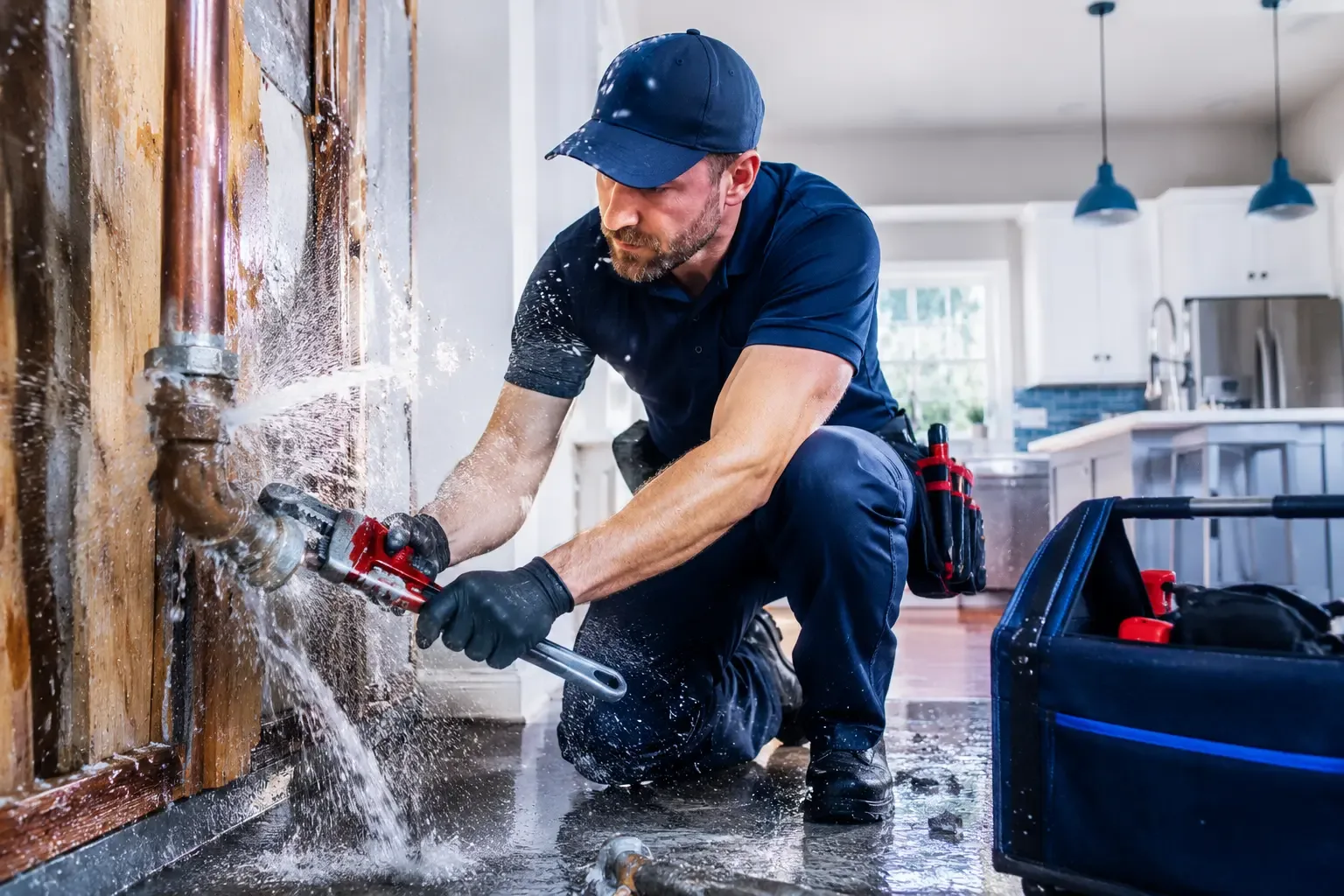 Local emergency pipe repair professionals in Branchville, VA